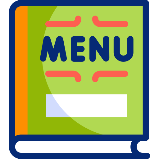Menu Basic Accent Lineal Color icon