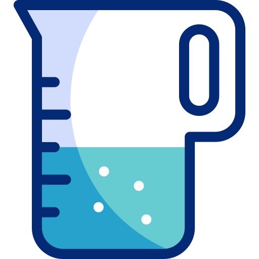 Measuring cup Basic Accent Lineal Color icon