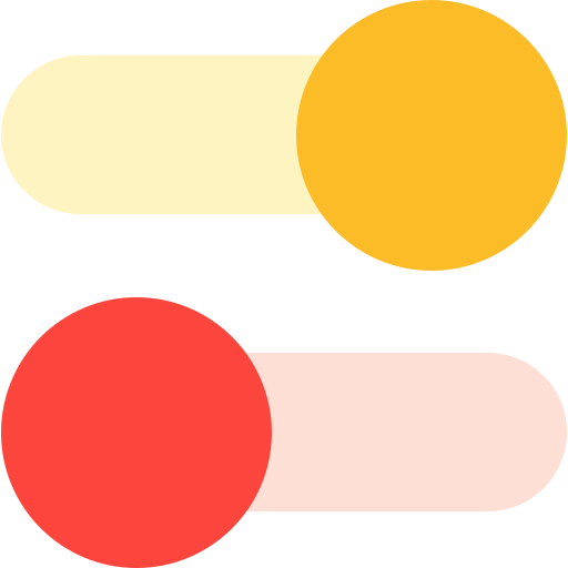 Toggle button Generic color fill icon