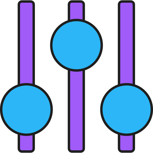 Звуковой регулятор Generic color lineal-color иконка