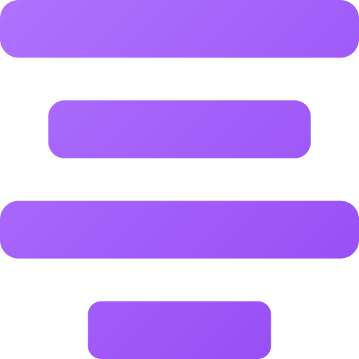 중앙 정렬 Generic gradient fill icon