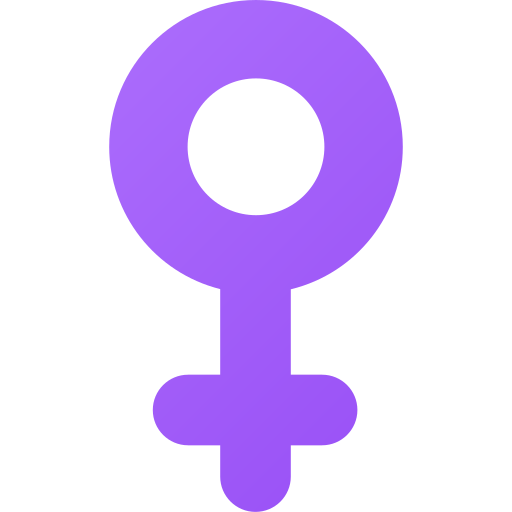 vrouwelijk Generic gradient fill icoon