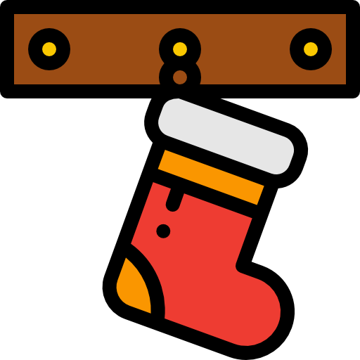 Sock Detailed Rounded Lineal color icon