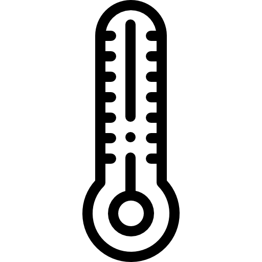 Термометр Detailed Rounded Lineal иконка