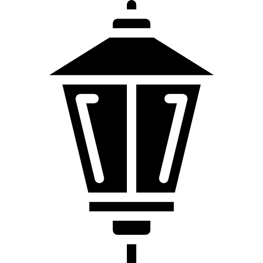 가로등 srip Fill icon