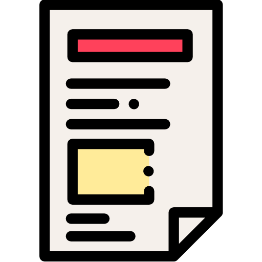 File Detailed Rounded Lineal color icon
