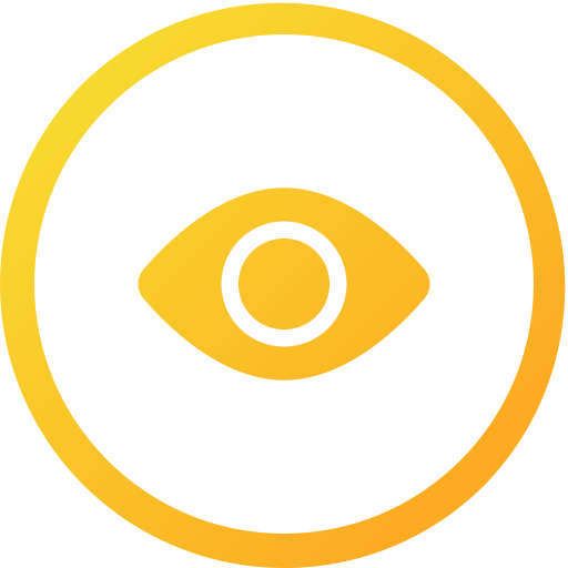 oog Generic gradient fill icoon