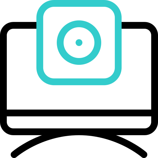 ウェブカメラ Basic Accent Outline icon