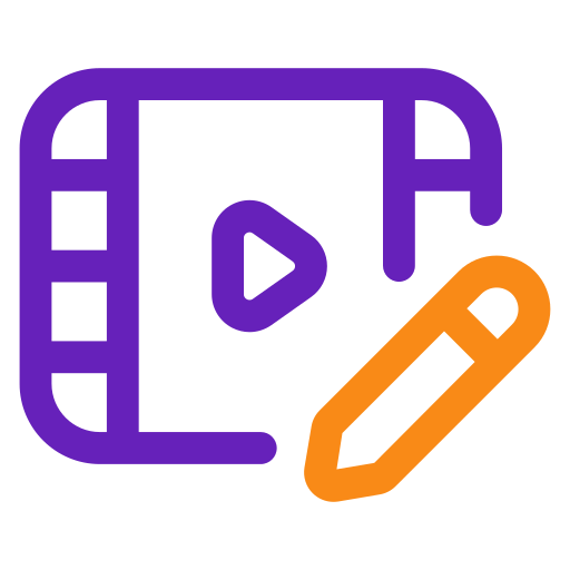 Video editing Generic color outline icon