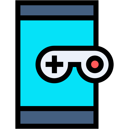mobiel spel Generic color lineal-color icoon