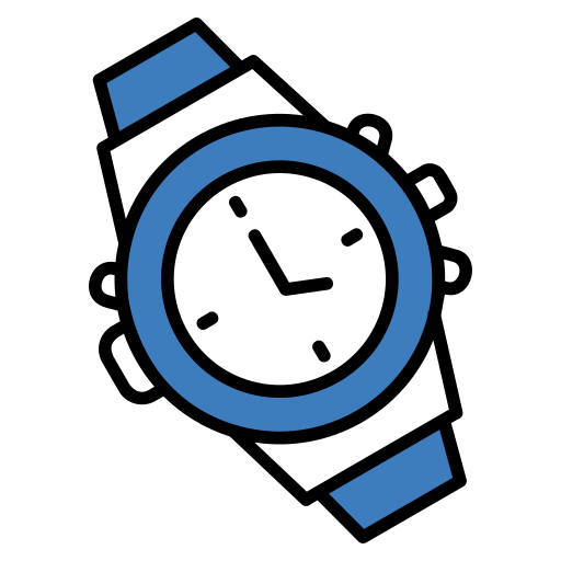 orologio da polso Generic color lineal-color icona