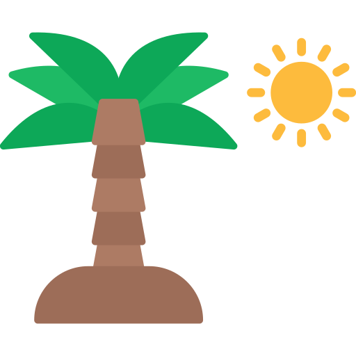 Palm tree Generic color fill icon