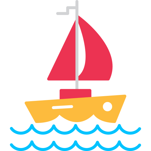 yacht Generic color fill icon