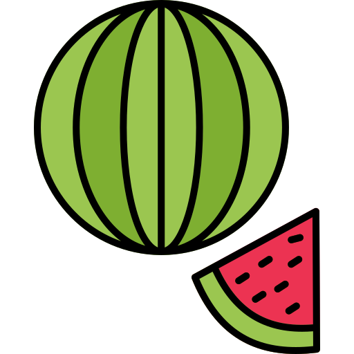 wassermelone Generic color lineal-color icon