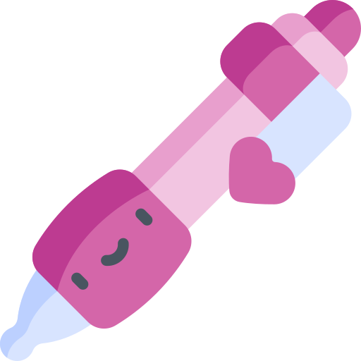 Mechanical pencil Kawaii Flat icon