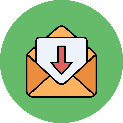 caixa de entrada de correio Generic color lineal-color Ícone