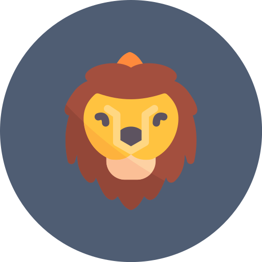 Lion Generic color fill icon