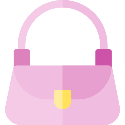 cartera Basic Rounded Flat icono