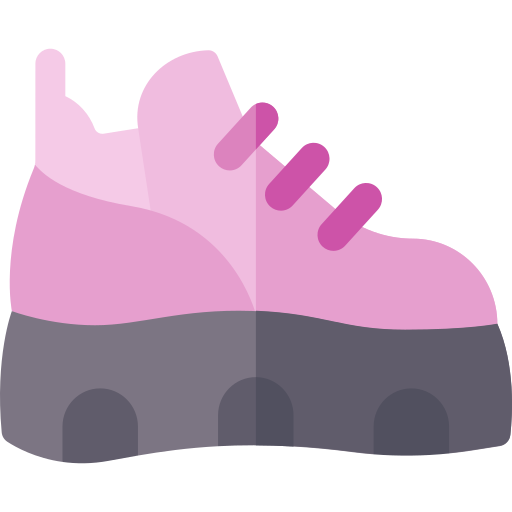 zapatos de plataforma Basic Rounded Flat icono