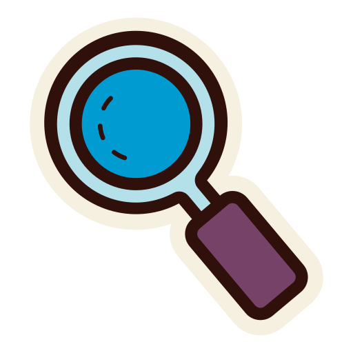 lupa Generic color lineal-color icono
