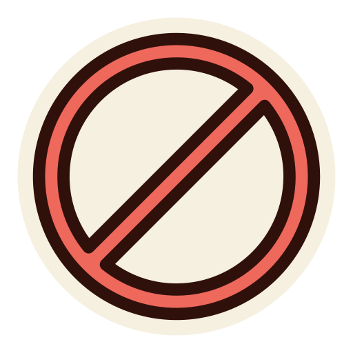 Ban Generic color lineal-color icon
