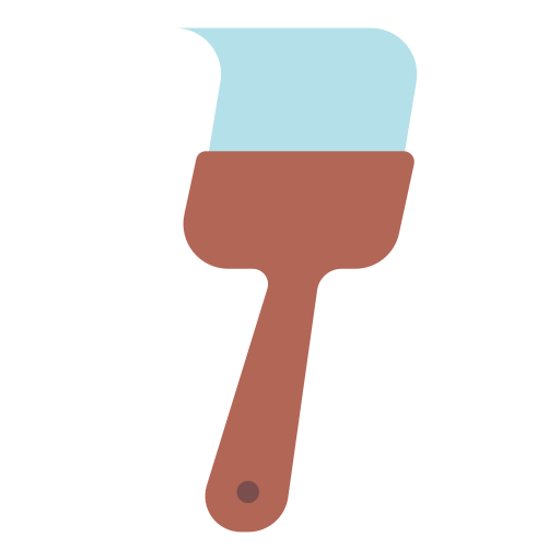 Brush Generic color fill icon