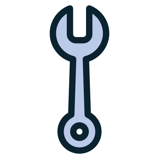 llave inglesa Generic color lineal-color icono