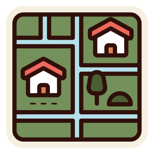 Residential Generic color lineal-color icon