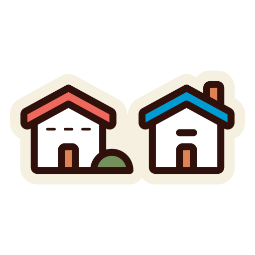 Housing area Generic color lineal-color icon