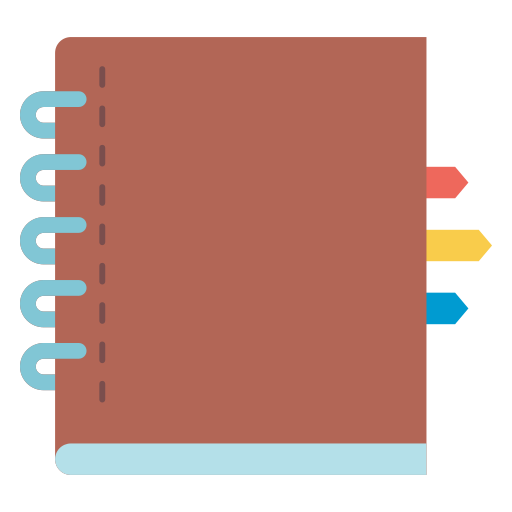 Spring notebook Generic color fill icon