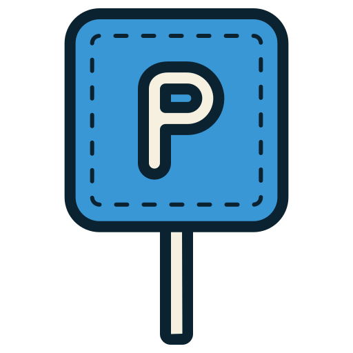 Знак парковки Generic color lineal-color иконка