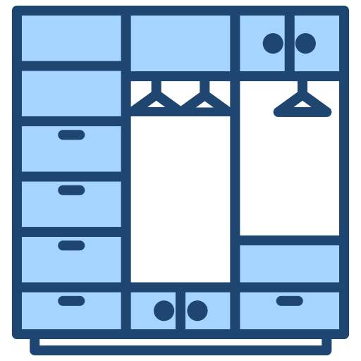Closets Generic color lineal-color icon