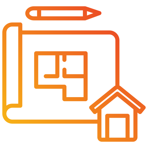 plan Generic gradient outline Icône