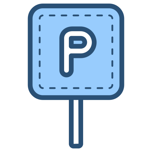 駐車標識 Generic color lineal-color icon