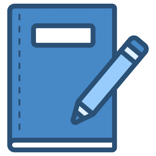 Homework Generic color lineal-color icon