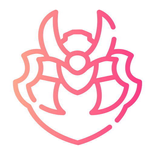 samurai Generic gradient outline icono