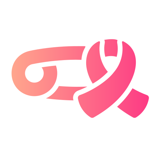 Cancer ribbon Generic gradient fill icon
