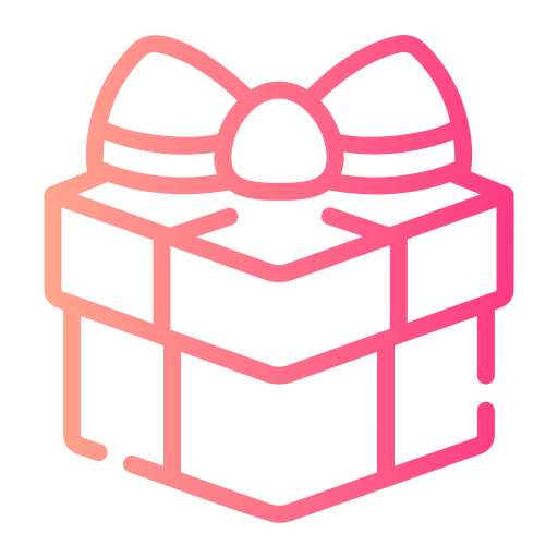caja de regalo Generic gradient outline icono