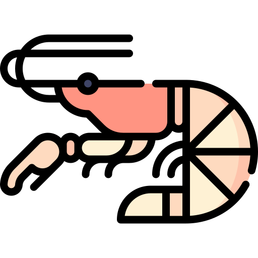 schlammgarnelen Special Lineal color icon