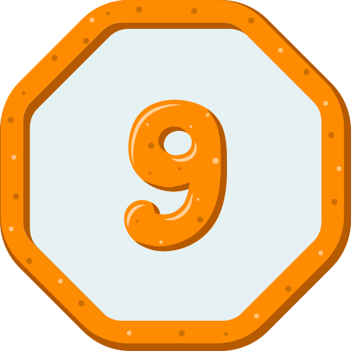 nueve Generic color fill icono
