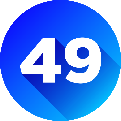 Forty nine Generic gradient fill icon