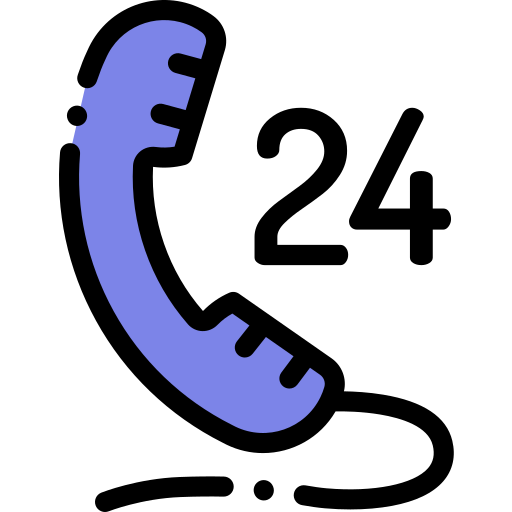 telefon Detailed Rounded Lineal color icon