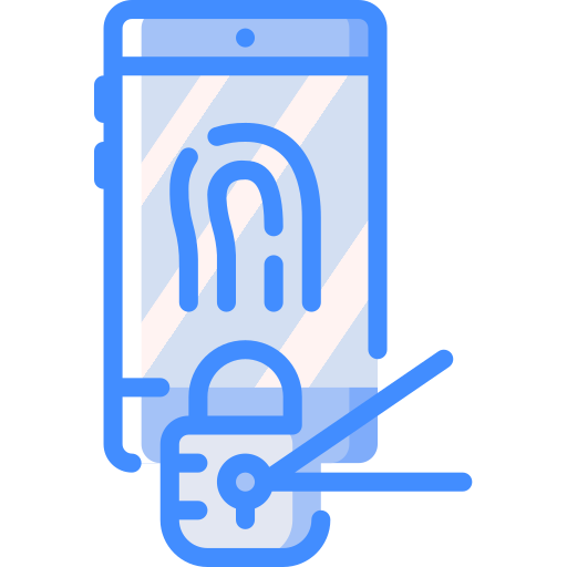 Password Basic Miscellany Blue icon