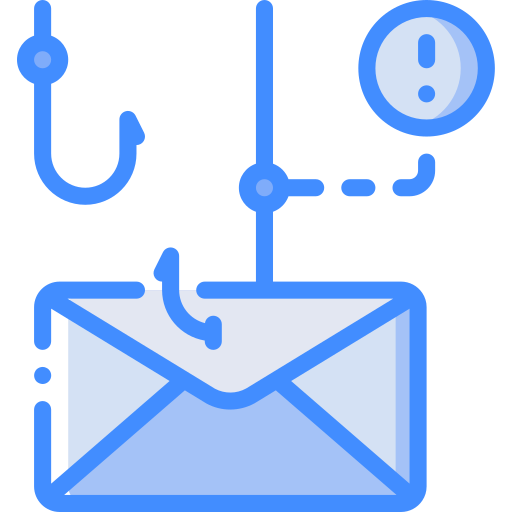 phishing Basic Miscellany Blue icoon