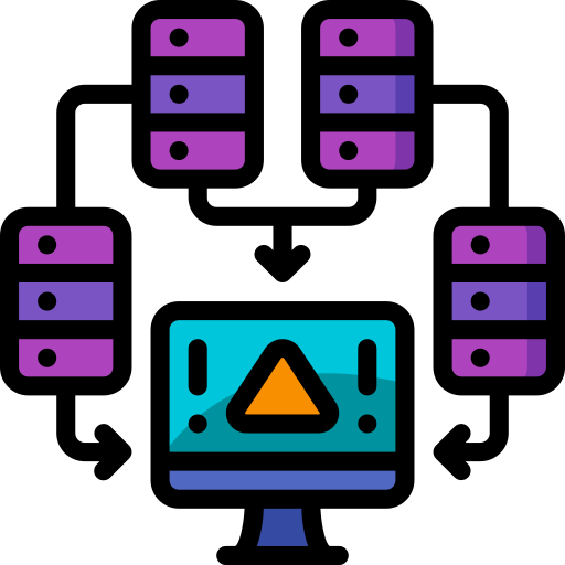 Сервер Basic Miscellany Lineal Color иконка