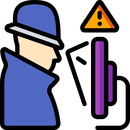 programy szpiegujące Basic Miscellany Lineal Color ikona