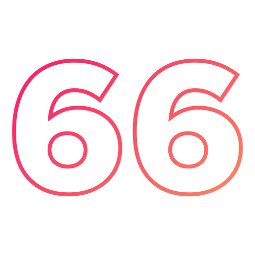 66 Generic gradient outline icona
