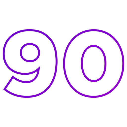 novanta Generic gradient outline icona