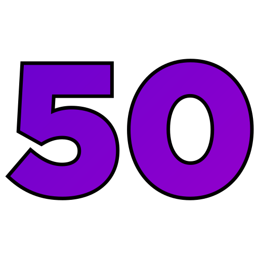 Fifty Generic gradient lineal-color icon