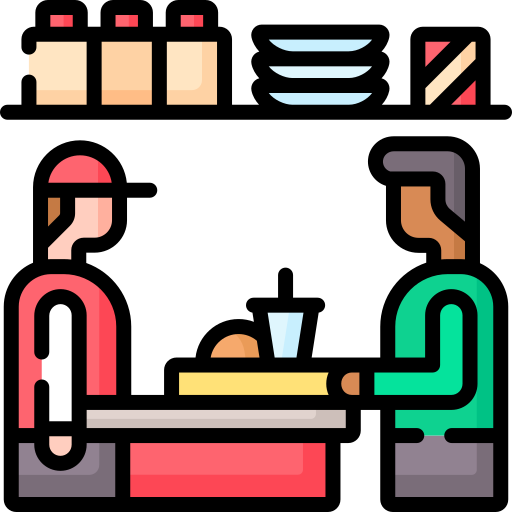 odbiór żywności Special Lineal color ikona